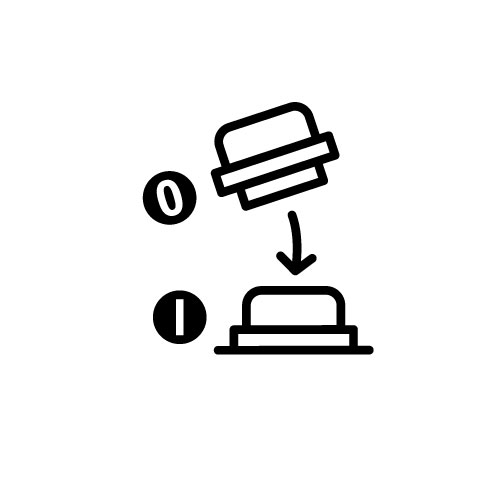 ELCA Radiocomandi - Chiave hardware magnetica contactless Punto e Sfera