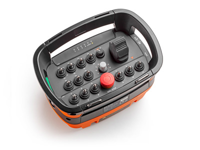 ELCA Radiocontrols: Waist portable Radiocontrol - CCS VEDO