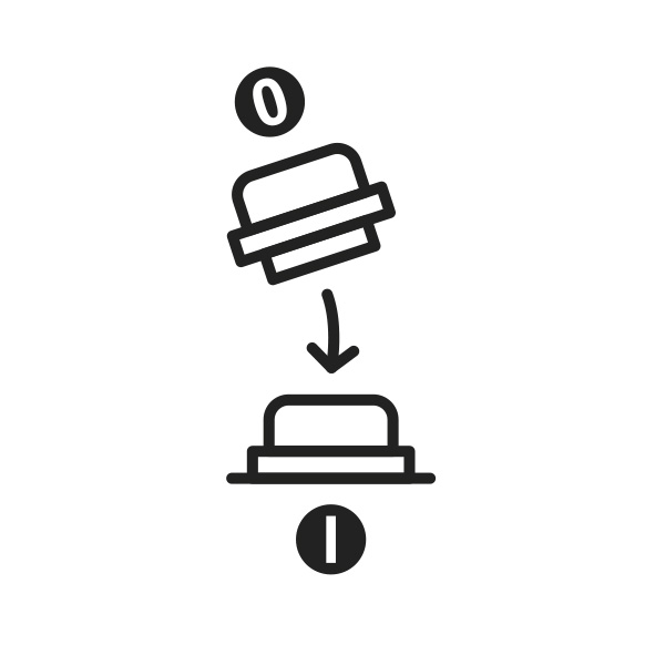 ELCA Radiocontrols - Chave magnética de hardware sem contato